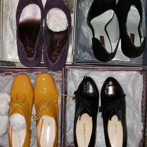 4 pair of designer womens pumps